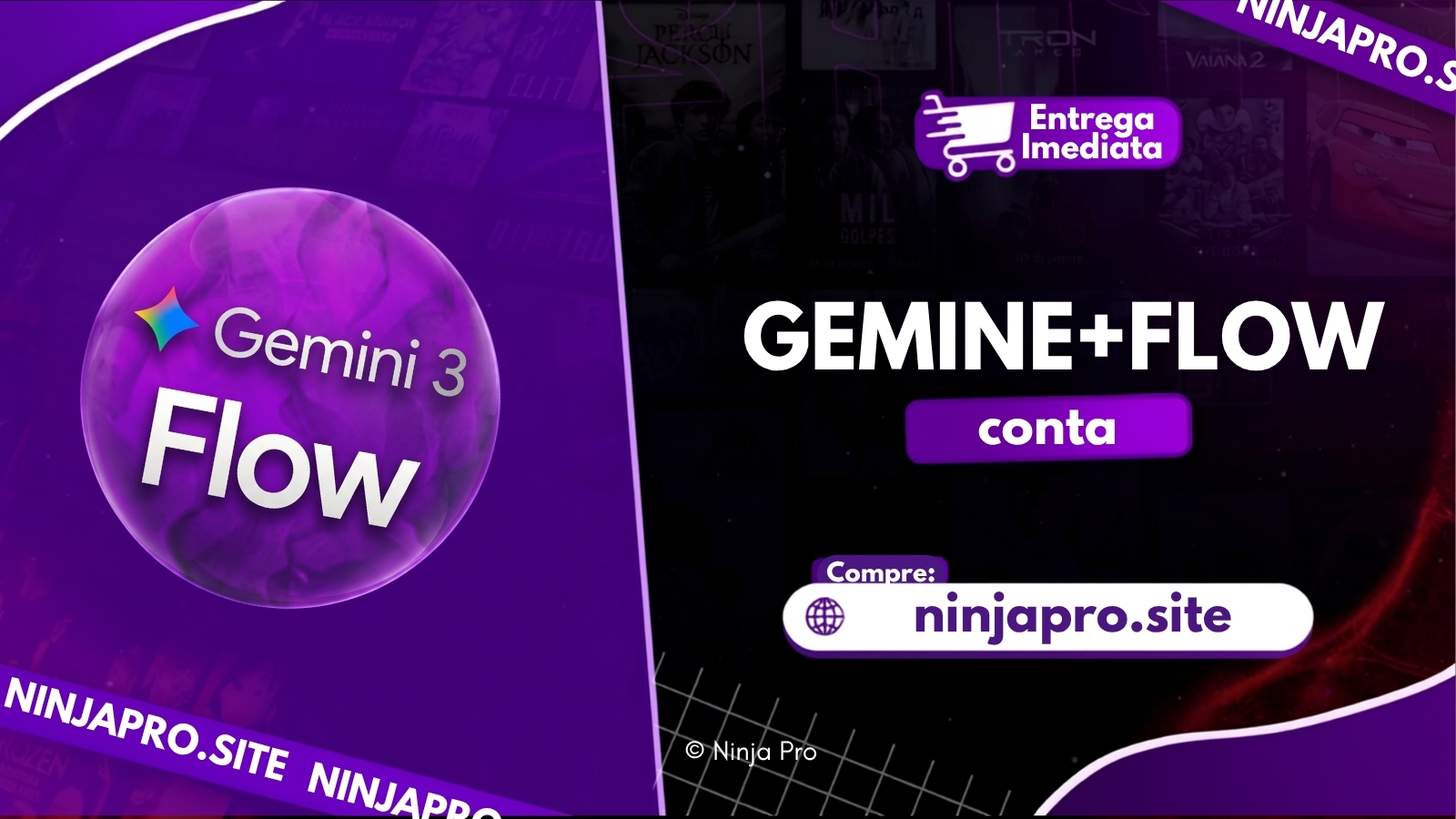 Gemini 3 Pro + 5TB + Veo 3.1 + Flow - 30 Dias