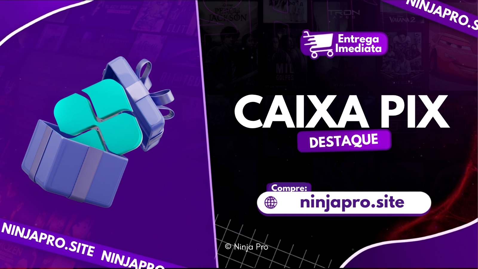 CAIXA PIX - de R$1 até 100 REAIS