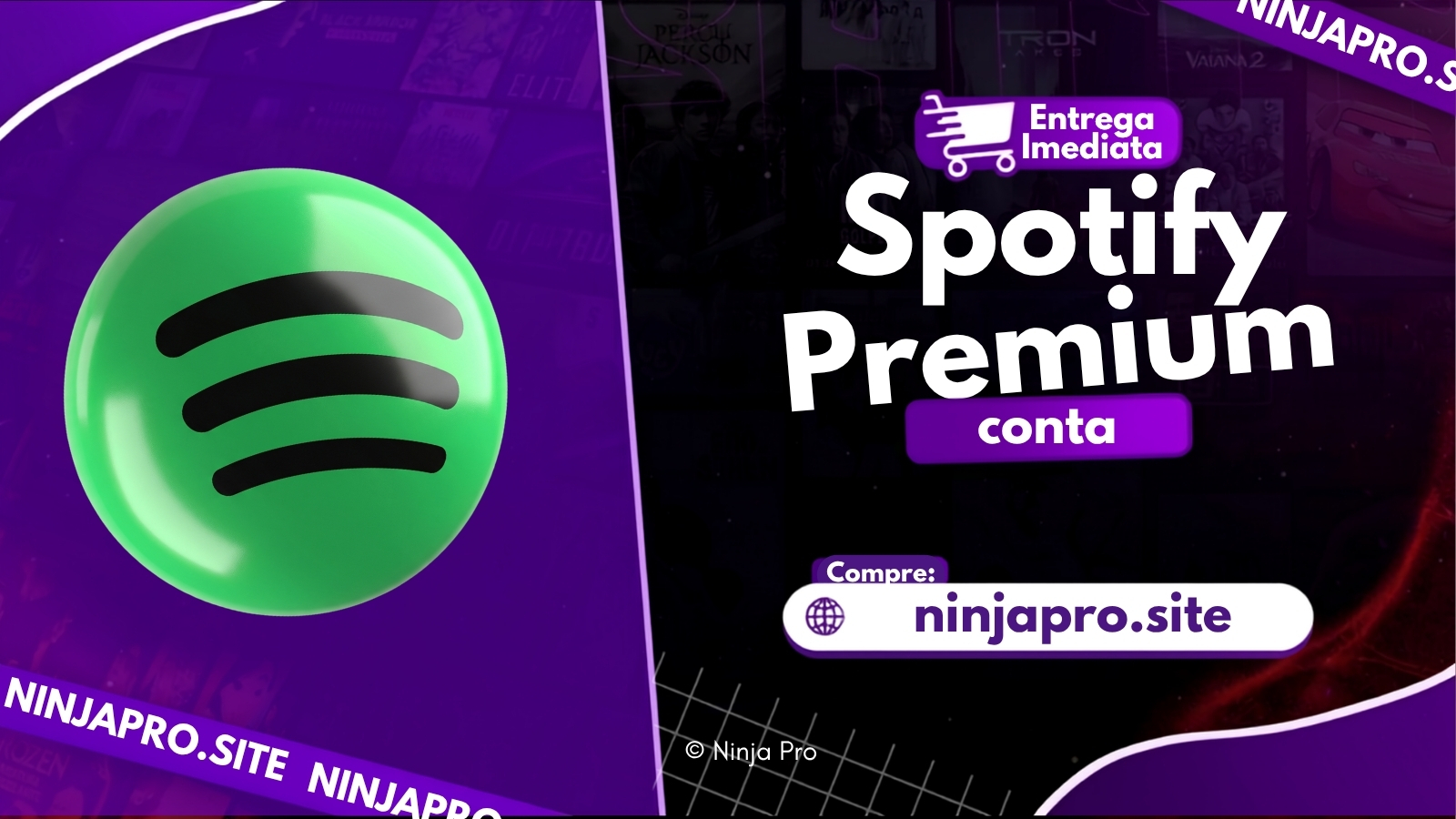 Spotify 3 Mês - Conta