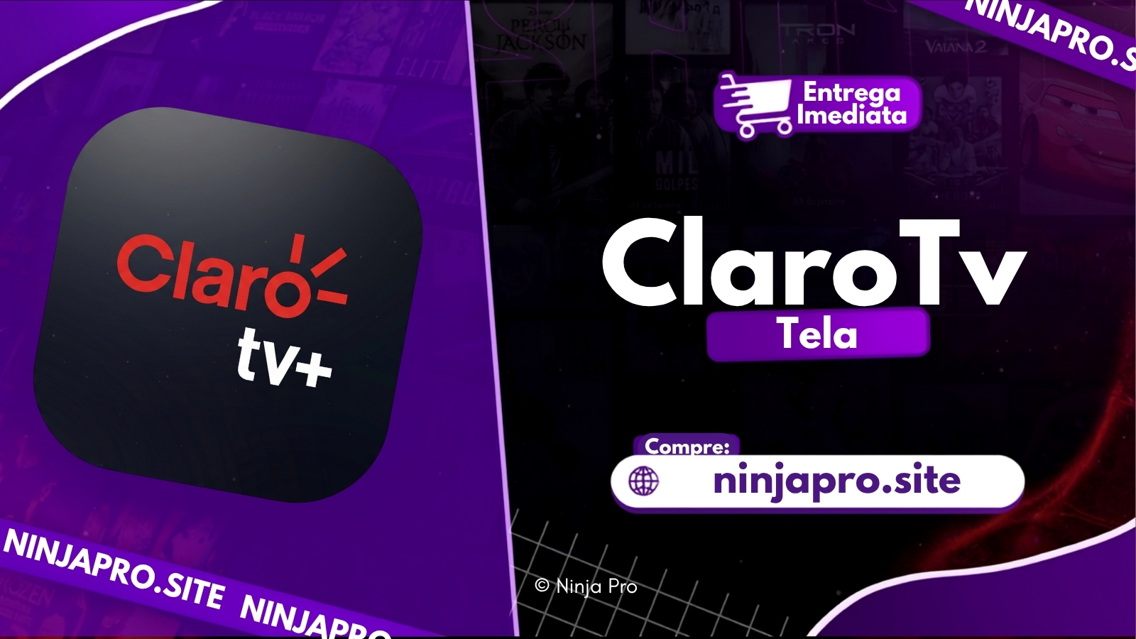 Claro TV+ 30D + Entrega Automática