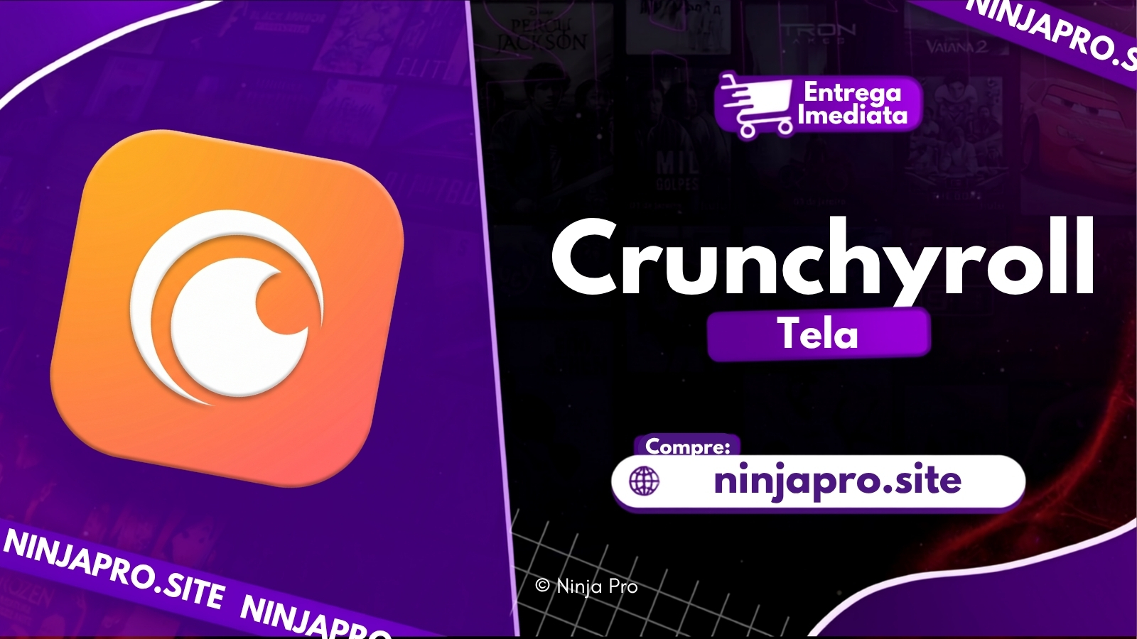 Crunchyroll Mega fã 30D + Entrega Automática
